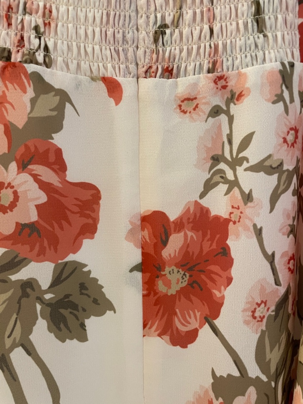 Stunning Reformation Nikita cream and pink floral dress 6 Like New - Picture 10 of 11